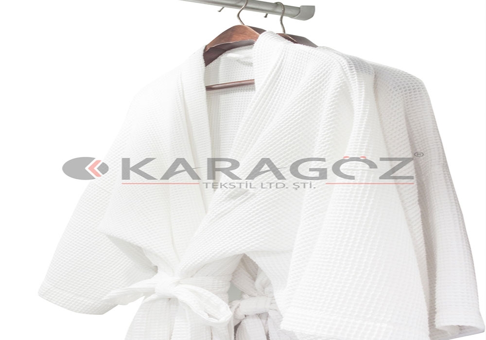 Havzlu Pike Bornoz 8/1-10/1 Ring İplik Kimono Pike Bornoz 1100 & 1150 Gram/Adet 360 Gr/m² %100 Pamuk